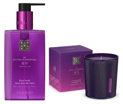 Produktbild von Rituals The Ritual of Yozakura Hand Wash und Duftkerze Duo