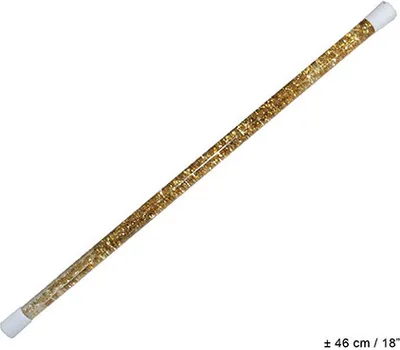 Obrázek produktu pro Kouzelná hůlka Glitter Fairy, zlatá nebo stříbrná, 48 cm – univerzální velikost