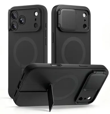 Obrázok produktu pre TECH-PROTECT Polyamid AURA MAGSAFE puzdro pre iPhone 17 PRO / 18 PRO, čierna farba