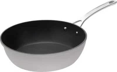 Produktbild von Laura Ashley – Kochgeschirr – Wok – 30 cm PFOA-freier, geschmiedeter Aluminium-Wok mit Antihaftbeschichtung in Dark Dove Grey von Pendeford