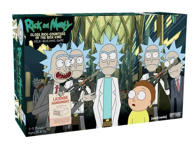 Produktbild von Rick und Morty: Schließen Rick-Counters des Rick Kind Deck-Building-Spiels