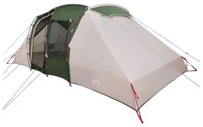 Image de Tente vidaXL Sofort, verte, 524 x 232 x 192 cm