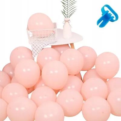 Zdjęcie produktu dla Pastelowe Balony Pomarańczowe Duże 30 Cm Wesele Urodziny Komunia Dekoracja