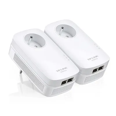 Produktbild von TP-Link AV2000, 2000 Mbit/s, IEEE 1901, IEEE 802.3, IEEE 802.3ab, IEEE 802.3u, Gigabit Ethernet, 1000 Mbit/s, HomePlug AV2, OFDM