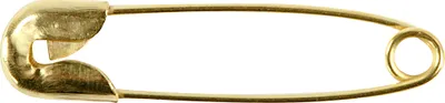 Produktbild von Creativ Company 41136, Sicherheitsstift, Gold, Stahl, 22 mm, 100 Stück(e)