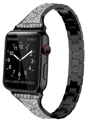 Produktbild von Für Apple Watch Series 11 10 46mm / Ultra 3 2 1 49mm / 9 8 7 45 Diamant Style Armband