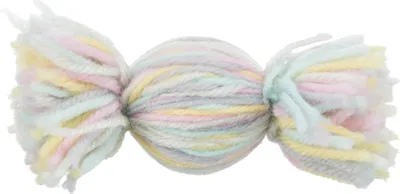 Obrázok produktu pre Hračka cukrík, pre mačky, polyester, 10 cm, s rolničkou