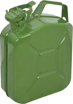 Produktbild von CARPOINT 0110013 Reservekanister Benzinkanister Dieselkanister Metall 5L Grün