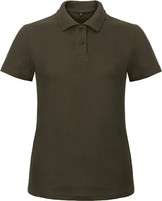 Produktbild von B&C PWI11 | Damen Polo ID.001 /Femininer Schnitt - Farbe: Brown - Größe: S