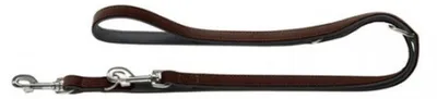 Produktbild von Hunter Verstellbare Führleine Softie, Hund, Trainingsleine, Schwarz, Braun, Band, Einfarbig, 2 m
