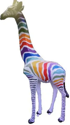 Produktbild von Designer Figuren Moderne Dekorationen Garten Giraffe Statue Skulptur Skulpturen