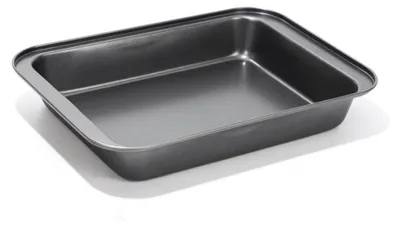 Immagine prodotto di Teglia da forno profonda, dimensioni 30 x 20 x 5 cm, Acciaio al carbonio con rivestimento antiaderente