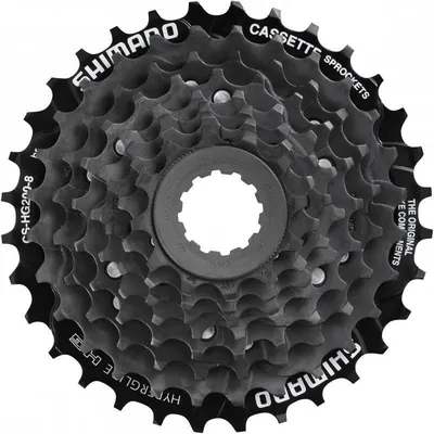Produktbild von SHIMANO CS-HG200-8 Tourney/TX Zahnkranz-Kassette, 8-fach (12-14-16-18-21-24-28-32), schwarz