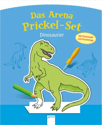 Image de Das Arena Prickel-Set. Dinosaurier