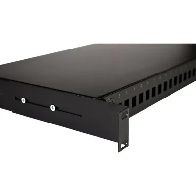 Produktbild von 19" Frontblende 1HE für 24 SC Duplex mit Ablagefach