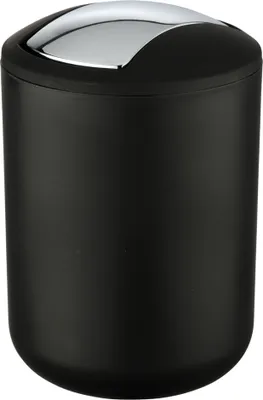 Produktbild von WENKO Schwingdeckel Kosmetik Mülleimer Brasil 2 L Bad WC Tisch Abfall Behälter