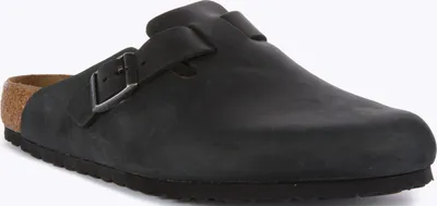 Immagine prodotto di Birkenstock Boston Pelle finta nero plantare normale - Pantofola - 59461