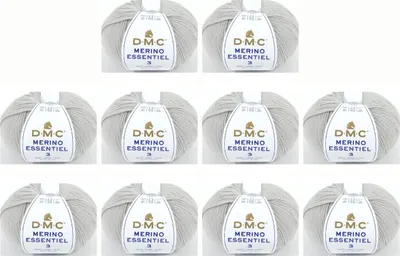 Immagine prodotto di 10 g di DMC Merino Essentiel-3 – filato DK composto da 50% Lana e 50%.poliacrilico, 8148, (colore 962)