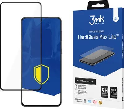 Produktbild von 3mk Display Gehärtetes Glas HardGlass Max Lite für Samsung Galaxy S22+ 5G 0,3mm 9H