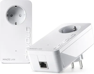 Produktbild von devolo Magic 1 LAN Powerline 1x Gigabit LAN Port 2x Adapter