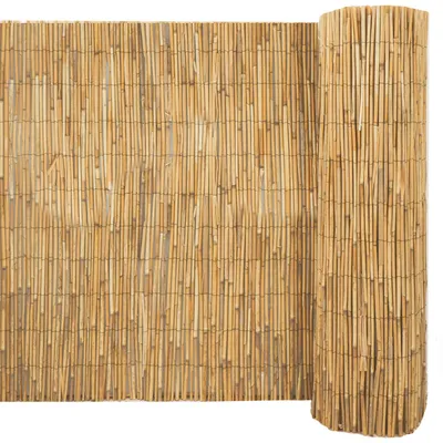 Produktbild von 90x300 Balkon Sichtschutz Schilfrohrmatte - Garten Sichtschutzmatte Schilfmatte