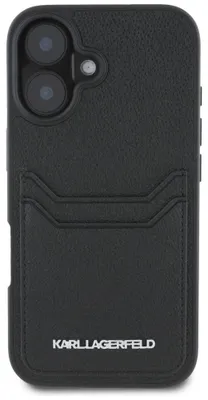 Produktbild von Karl Lagerfeld Grained Iphone 16 Handyhülle    One Size
