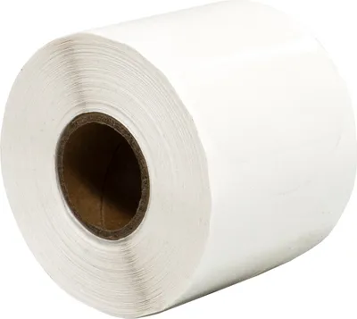 Produktbild von DULA Runde Etiketten - Transparent - 50mm - 500 Aufkleber auf Rolle - Siegel - Markierungspunkte - Leere runde Aufkleber auf Rolle