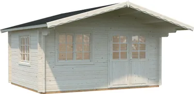 Produktbild von Palmako Gartenhaus Helena 15,1 m² - 70 mm Transparent tauchimprägniert