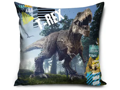 Zdjęcie produktu dla Poduszka dziecięca Dinozaury III