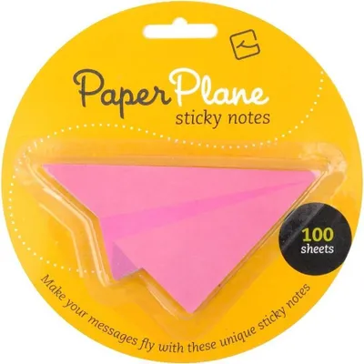 Produktbild von Paper Plane - karteczki samoprzylepne - różowe