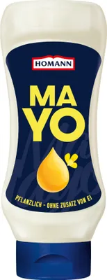 Produktbild von Homann Mayonnaise Pflanzliche Mayonnaise Squeezeflasche 430ml