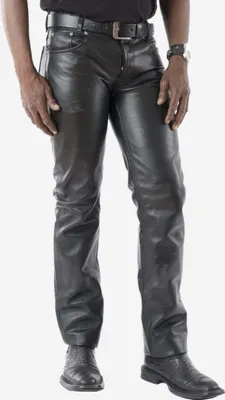 Immagine prodotto di Jeans basic in nappa di Tschul - Nero / 42