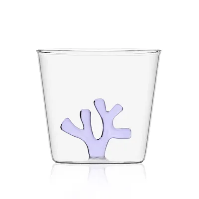 Zdjęcie produktu dla Ichendorf - Lilac Coral Tumbler - Coral Reef - Design Alessandra Baldereschi