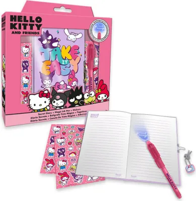 Productafbeelding van Sombo Hello Kitty dagboekset, verschillende kleuren, papier