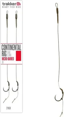 Obrázek produktu pro Trakker Continental Rig 2 Pack Velikost 4 Micro Barbed