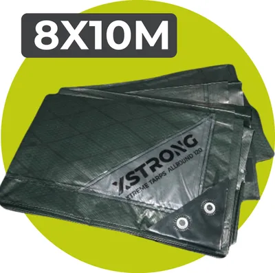 Image de Xstrong Allround 120 - Bâche de protection - 8 x 10 - Vert