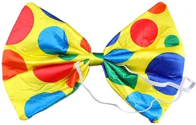 Productafbeelding van Vlinderdas Geel - 2 Stuks - Gebreide Stof - Clownvlinderdas - Kledingaccessoires - Lichtgewicht en Veilig - Clownaccessoire