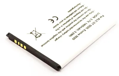 Produktbild von Akku für Alcatel One Touch Pixi 3 (4.5) Li-Ion 3,7 Volt 1300 mAh schwarz.