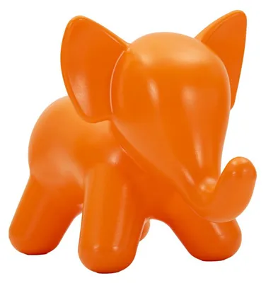 Immagine prodotto di Sgabello Elephant in plastica arancione 86x46x56 cm
