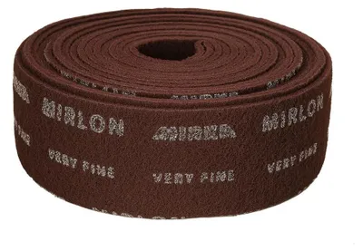 Produktbild von Mirka Mirlon-Schleifvlies-Rolle 115mm x 10m, P1500 grau 1Rolle