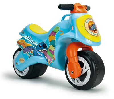 Produktbild von Disney Stitch Motorrad Laufrad ab 18 Monate bis 3 Jahre Kindermotorrad Rutscher