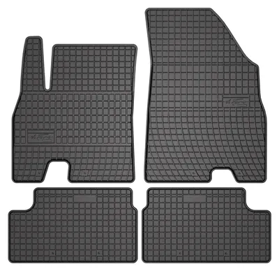 Produktbild von Gummi-Fußmatten für Omoda E5 2022- (Crossover) – 4-tlg, Schwarz, passgenau