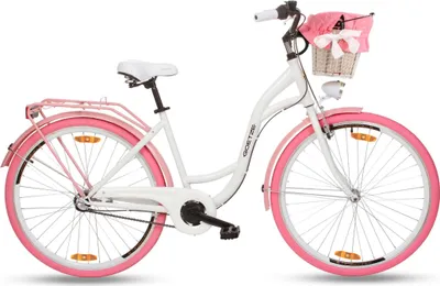 Produktbild von Goetze Style 28 Zoll Citybike, 3-Gang Shimano Nabenschaltung, Tiefeinstieg mit Rücktrittbremse, Damenfahrrad mit Korb