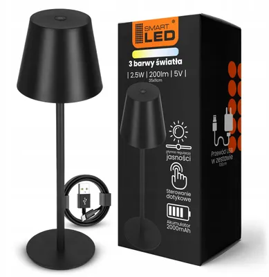 Produktbild von Smartled 6930 LED Schreibtischlampe Akku 3 Lichtfarben