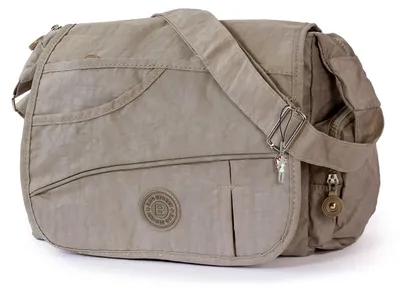 Produktbild von Bag Street Nylon Tasche Damenhandtasche stone 32x13x20 D2OTJ214L