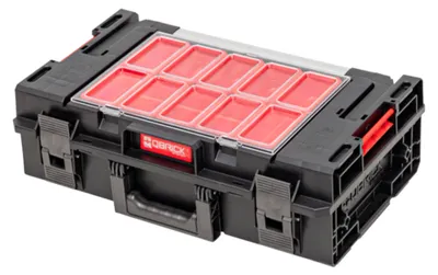 Zdjęcie produktu dla Qbrick System ONE 200 2.0 Expert sztaplowany 585 x 385 x 190 mm 15,4 l IP66 z 12 wkładami i 3 przegrodami
