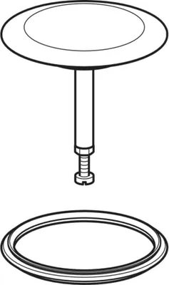 An illustration of plumbing parts.