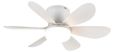 Produktbild von REALITY LED-Deckenleuchte mit Ventilator Lund R67462131, 20W, 2700... 6500K, 850lm, CCT, IP20, weiß