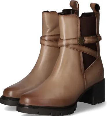 Produktbild von Damen Plateau-Stiefelette Jamila schwarz von TT.BAGATT aus Leder von Größe 37-41