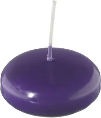 Produktbild von Schwimmkerzen Lila 26 x Ø 42 mm, 8 Stück